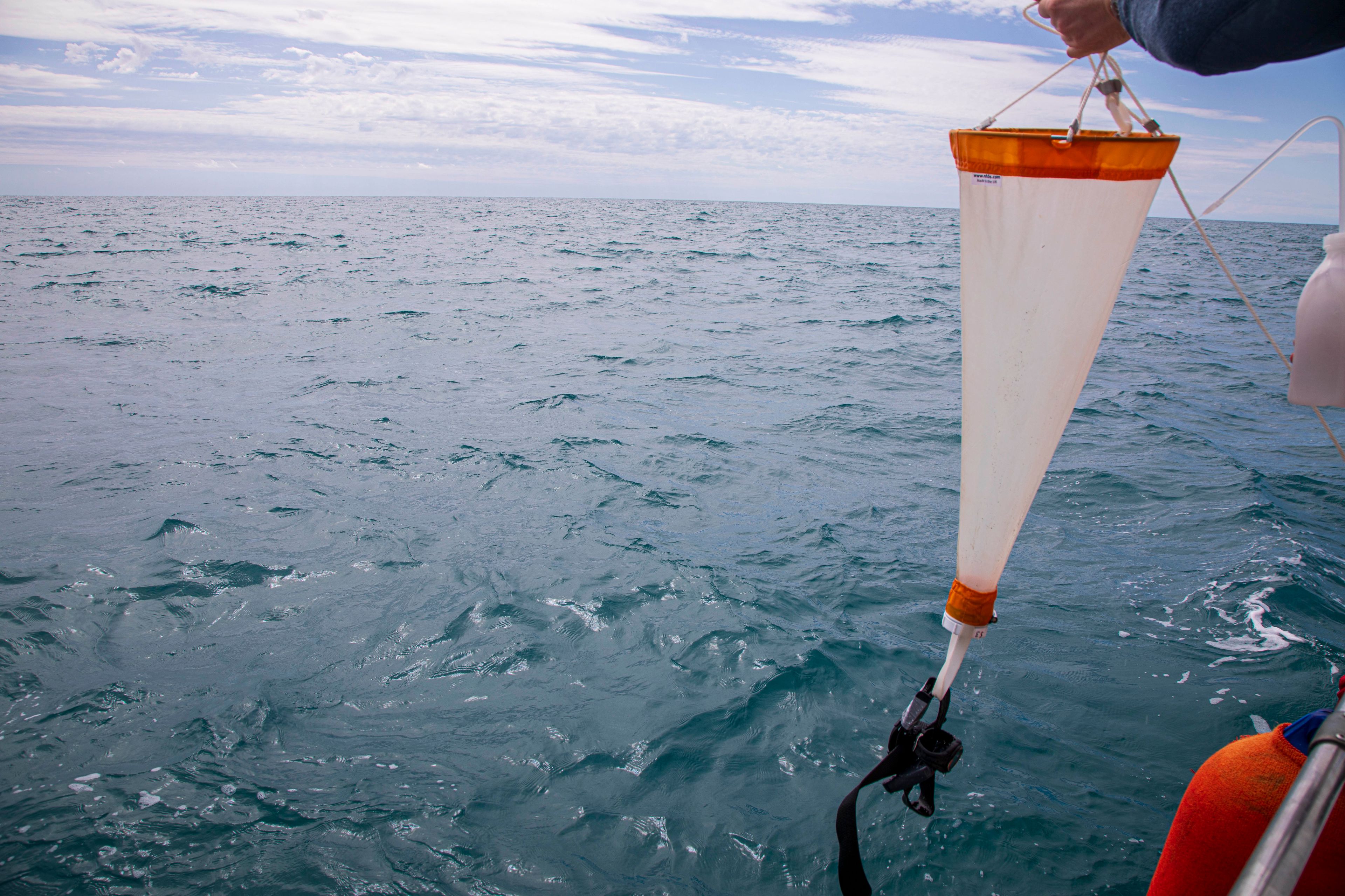 Plankton Net from Boat